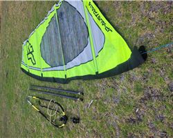 JP Australia Jp Vision 5.5 Sail Boom & Mast 5.5 metre windsurfing sail