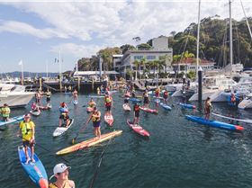 SUP Fest group start