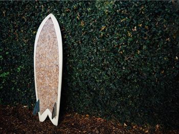 Surfboard made from 10,000 Cigarette Butts - Surfs Great! - Surfing News