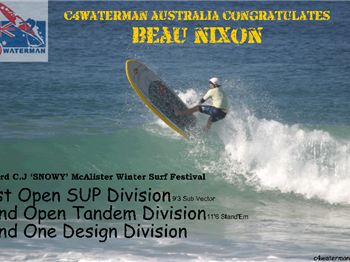 Beau Nixon 'Snowy' Success - Stand Up Paddle News