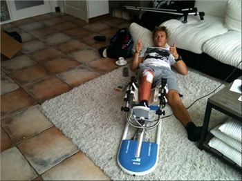 Kevin Langaree knee surgury all done.. - Kitesurfing News