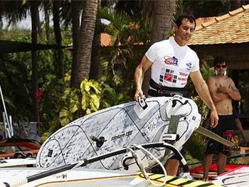 Hats off to LUDO - We catch up with the surprise slalom man of the moment - Windsurfing News