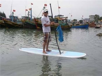 Sea Sweepers - Stand Up Paddlers clean up Vietnam waterways - Stand Up Paddle News