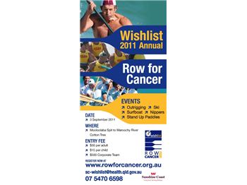Wishlist 2011 Annual Row For Cancer - Stand Up Paddle News