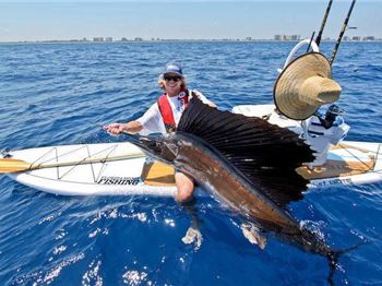 The largest fish ever caught on a stand up paddle board - Stand Up Paddle News