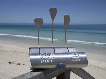 Travis Grant wins Mandurah Duel SUP Race - Stand Up Paddle News