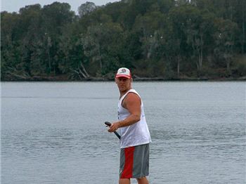 Master Coach Stuart Murray Coaching at Jamieson Park Paddle - Stand Up Paddle News