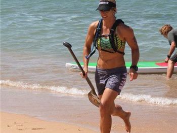 Terrene Black joins NSP and tastes victory - Stand Up Paddle News