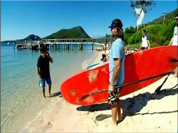 "Any one can learn it..." (Even has-been cricketers) - Stand Up Paddle News